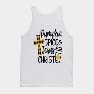 Pumpkin Spice Jesus Christ Tank Top